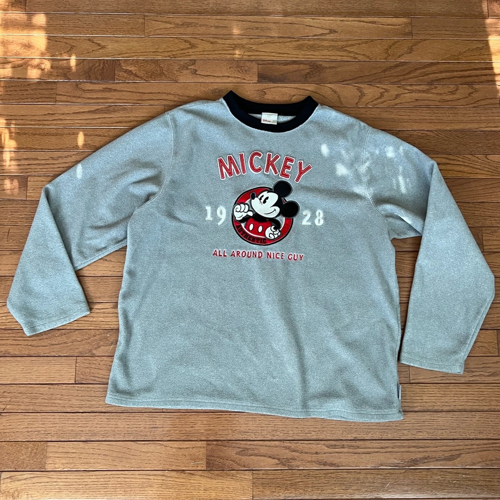 Vintage Mickey Mouse Fleece Sweater